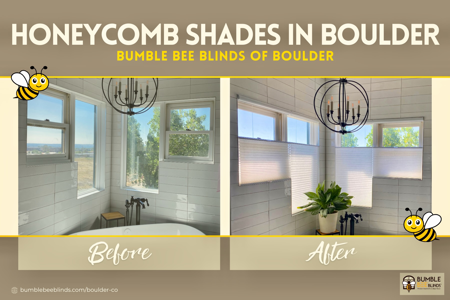 Top Down Bottom Up Shades in Boulder